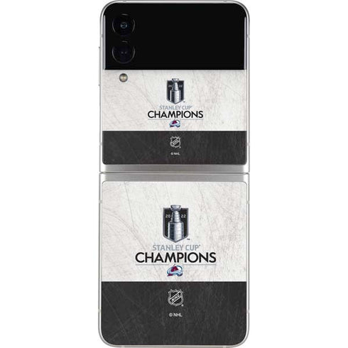 NHL 2022 Stanley Cup Champions Avalanche Galaxy Z Flip4 5G Skin